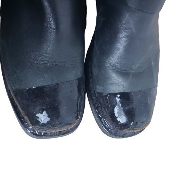 HARLEY DAVIDSON Mens Size 9.5 M Black Hustin Waterproof Motorcycle Riding Boots - Picture 2 of 15